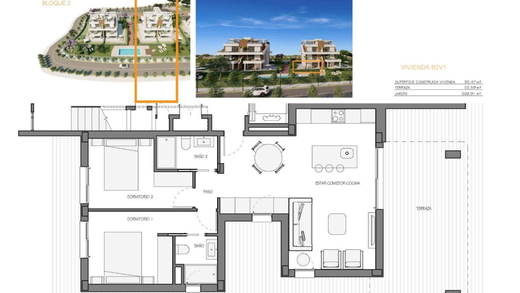 Prodej bytu 2+1 92 m² Fuente Álamo de Murcia, Španělsko