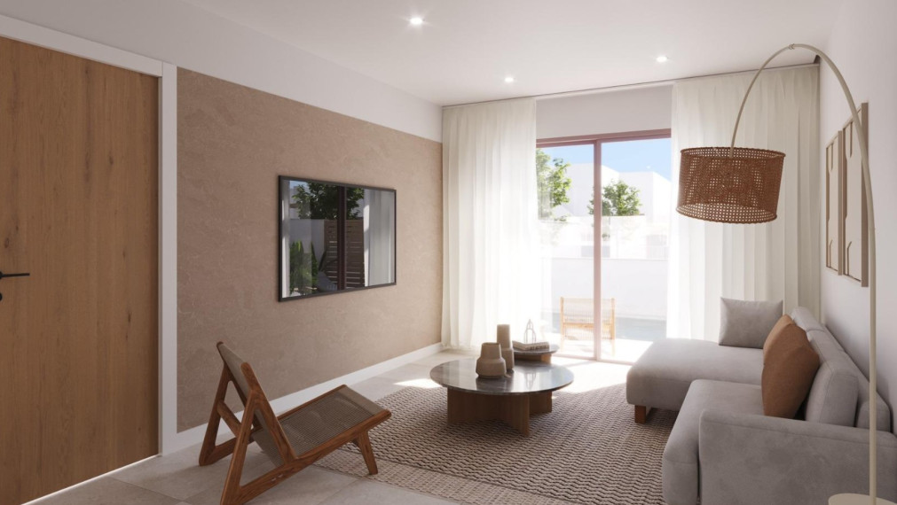 Nové řadové vily s bazénem – Roldán, Torre Pacheco