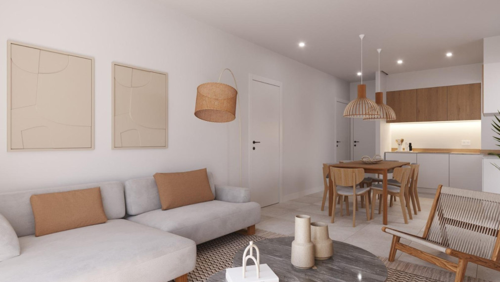 Nové řadové vily s bazénem – Roldán, Torre Pacheco