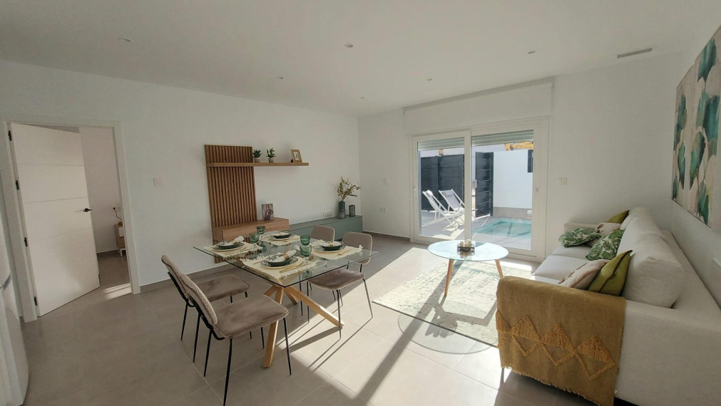 Nové řadové vily s bazénem – Roldán, Torre Pacheco