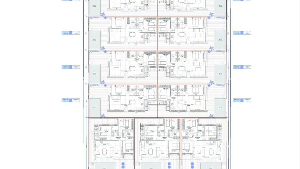 Nové řadové vily s bazénem – Roldán, Torre Pacheco