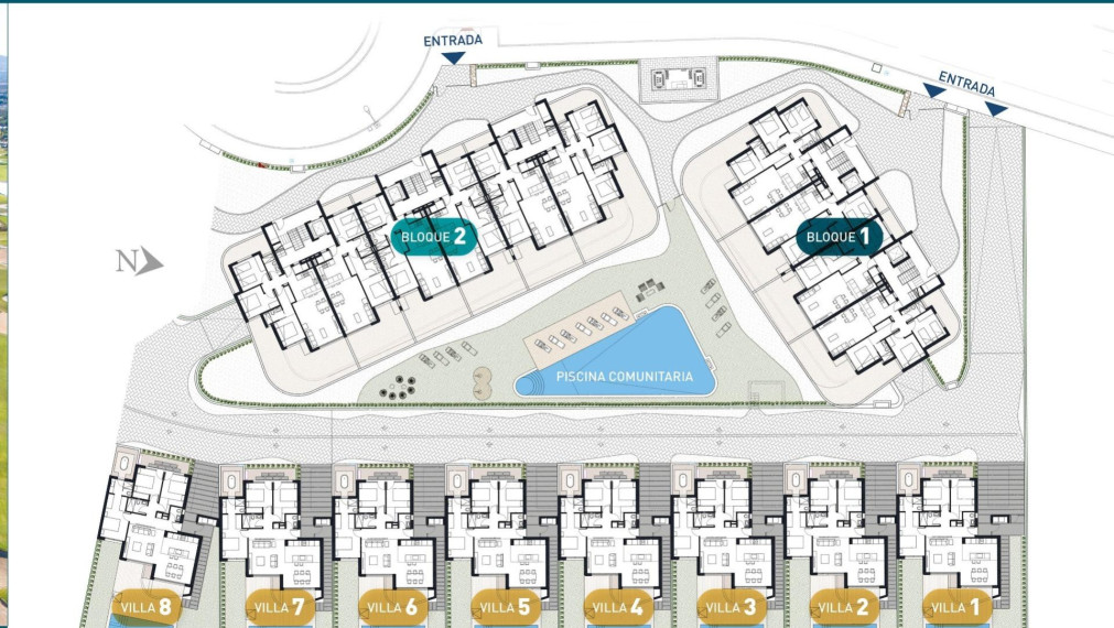 Nové byty a vily u golfu – La Serena, Los Alcázares