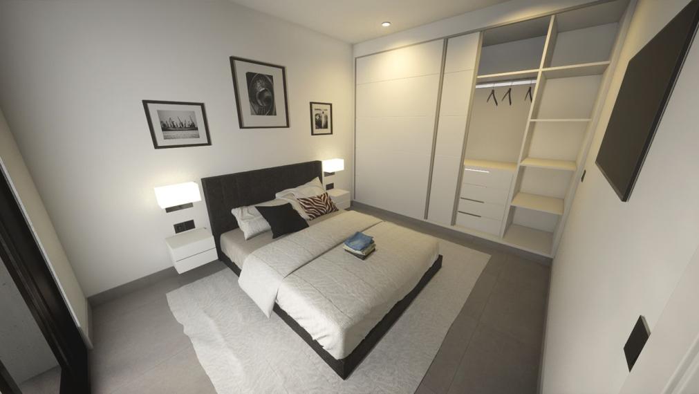 Stylová vila s bazénem v Los Alcázares, Murcia.