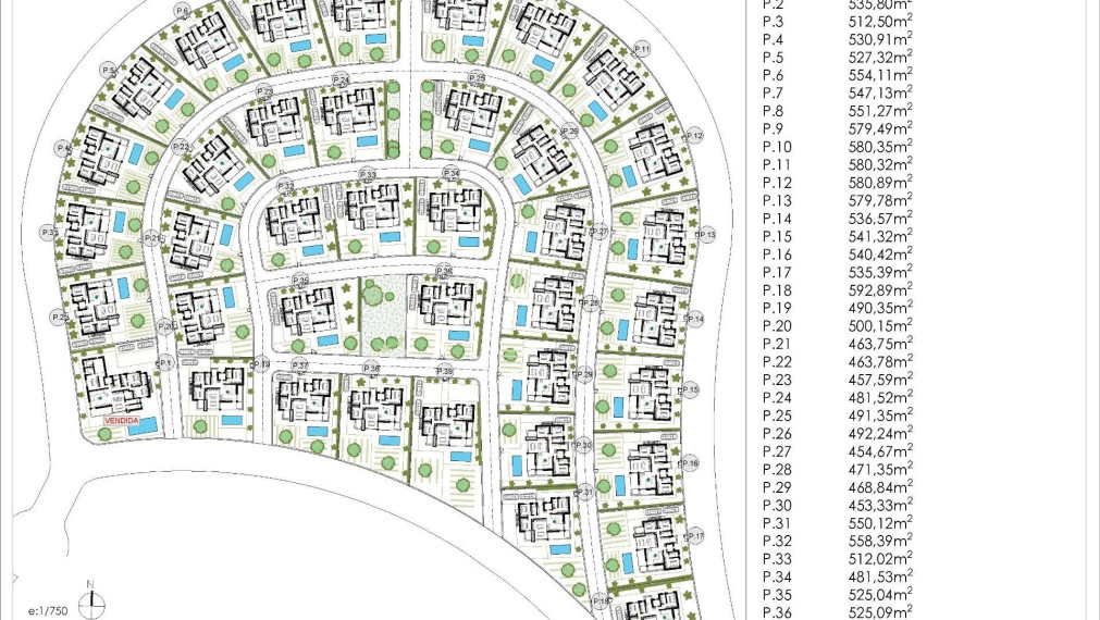 Nové vily v golfovém resortu Murcia