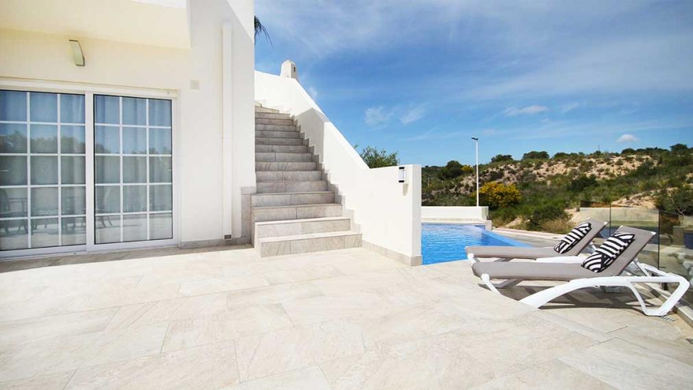 Vila u golfu Las Ramblas s výhledem na moře