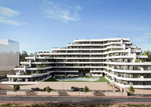 Nové apartmány s terasou – San Miguel, Costa Blanca