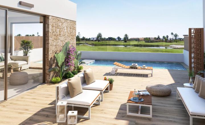Prodej vily 102 m², pozemek 328 m² Los Alcázares, Murcia, Španělsko - fotografia 4