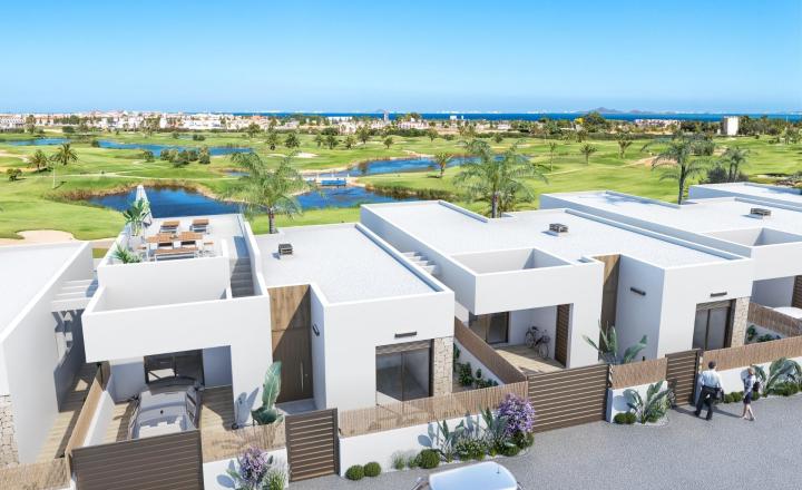 Prodej vily 102 m², pozemek 328 m² Los Alcázares, Murcia, Španělsko - fotografia 6