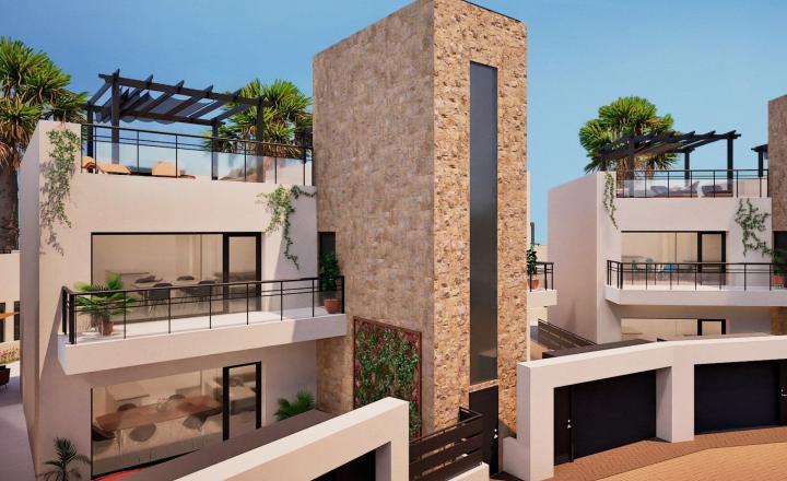 Moderní bungalovy v Murcii blízko moře