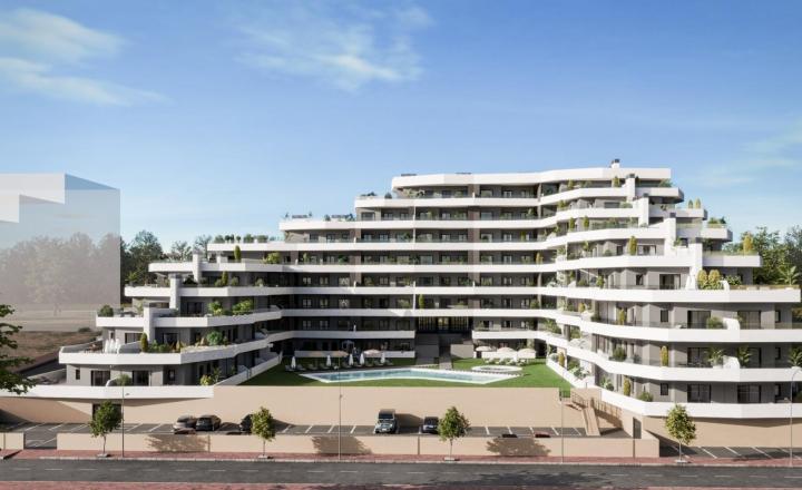 Nové apartmány s terasou – San Miguel, Costa Blanca
